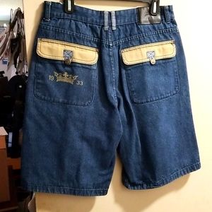 Red Ape Jean Shorts